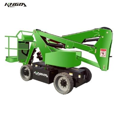 中国 AWP, Articulating Boom Lift,Weight Machine 9000Kg,	Gradeability 45% 販売のため