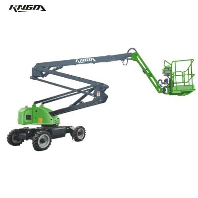 China Articulating Boom Lift Maximum Horizontal Outreach	13.4m Weight 8800Kg zu verkaufen