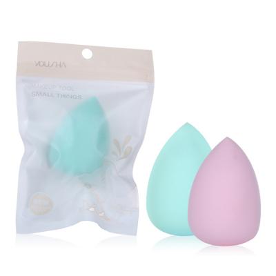 China Hot Selling Eco-friendly Elastic Make Up Sponges Cosmetic Powder Puff Foundation Makeup Sponge Blender for sale