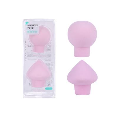 China Factory Direct High Quality Eco-friendly Elastic Non-latex Blender Mushroom Shape Powder Sponge Base Cosmetic Puff for sale