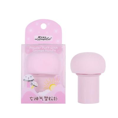 China 2022 Factory Wholesale Eco-friendly Wet And Dry Mushroom Head Sponge Foundation Pink Cosmetic Powder Puff for sale