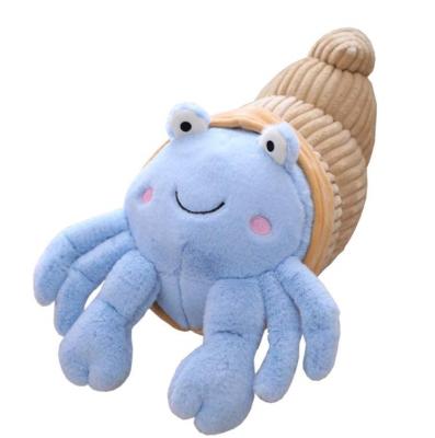 China Animal Customized Soft Cute Cartoon Hermit Crab Education Stuffed Animal Toys Game Cartoon for sale