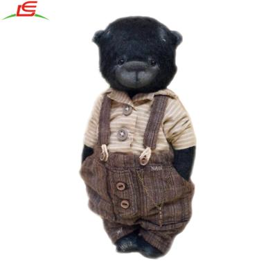 China Retro Plush Germany Plush Stuffed Teddy Bear Which Can Moving Head Leg Sitting for sale