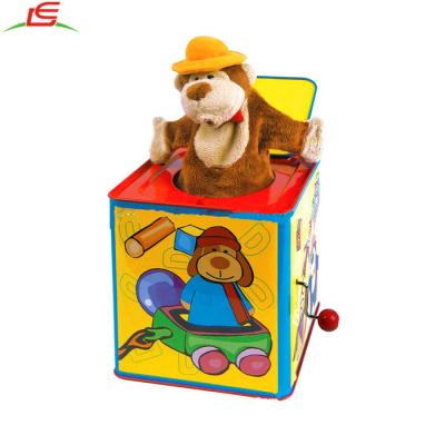 China Custom Toy Cheap Wholesale Interesting Monkey Jack In The Box For Monkey Smart Kids Smart Toy Interesting Monkey Jack In The Box For for sale