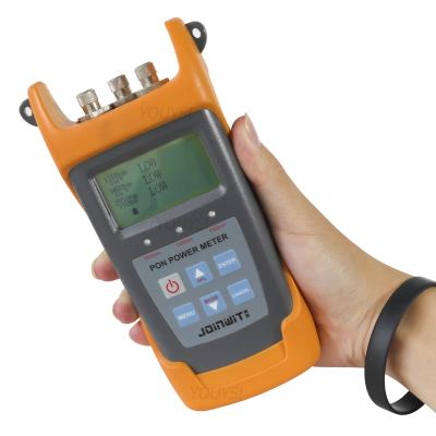 China Application of FTTx and maintenance JOINWIT JW3213 handheld fiber PON power meter fiber optic laser light source light source for sale