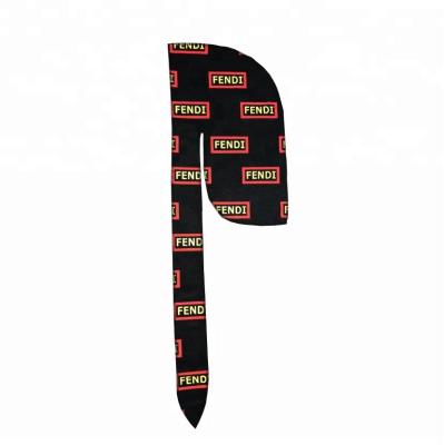 China Rags Head Wrap Spandex King Bandana Durag Checked with Pattern for sale