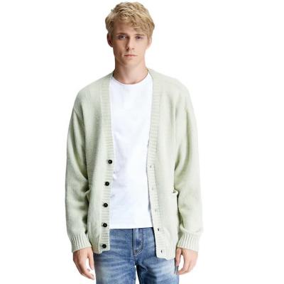 China Men's and women's unisex v-neck knitwear Anti-wrinkle BR couples men's cardigan sweater autumn 2022 foreign trade border casual long sleeve for sale