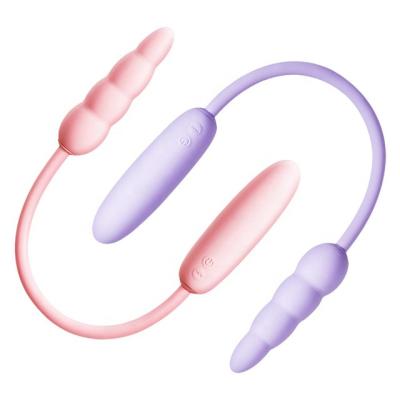 China 10 Vibration Mode Heads Vibrator Mini G Plug Spot Vagina Clitoris Vibrator Double Butt Anal Multispeed Stimulator For Sex Toys For Women Couples for sale