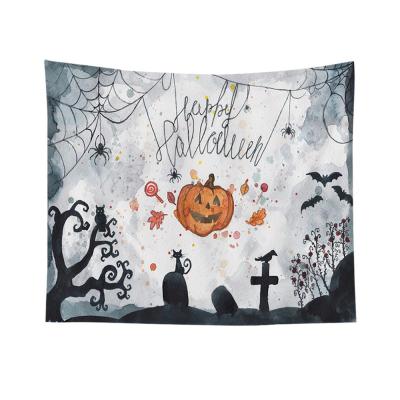 China Minimalist Drop Shipping Custom Design Halloween Tapestry Wall Hanging Tapestry For Home Decoration for sale