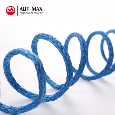 China ATV/UTV China Sale Online Cable 6 mm x 50 ft 7000 lbs Synthetic Fiber Braid Pull Winch ATV Cable Single Durable for sale