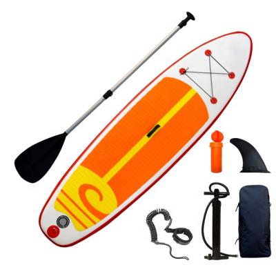 China Water Sports 10.5ft Inflatable SUP Surfboard Inflatable Paddle Board Surfboard Drop Shipping Surfboard Beach Standup Air Surfing Board For Sale for sale