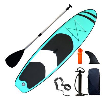 China Inflatable Paddle Board Surfboard All Around Inflatable SUP Board Wooden SUP Board Paddle Board With Hand Pump for sale