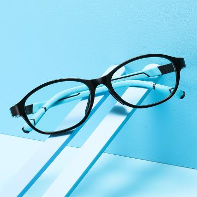 China For Anti Blue Glasses TR90 Custom Brand Teens Optical Sight Glasses Kids Game Blue Light Filter Cut Game Glasses for sale