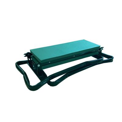 China Wholesale Multifunctional Matel+PVC Bag Storage Folding Garden Kneeler Seat With Pocket for sale