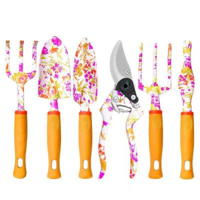 China DIY Tools Customized 6pcs Mini Gardening Tool Kit Kids Gardening Tool Kit With Garden Packing Handbag for sale