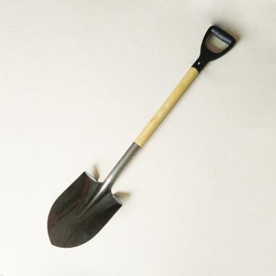 China 503 Wood Handle Tangshan Shovel Black Shovel Good Camping Shovel Hot Sale for sale