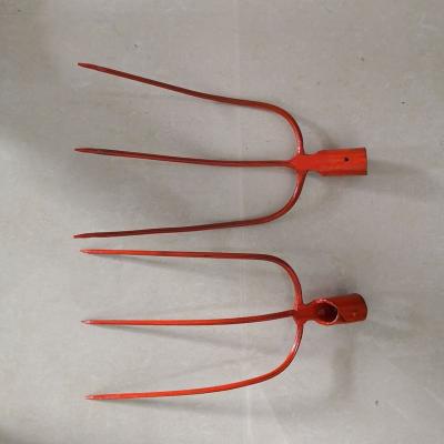 China 3T F102-3T red garden steel fork for sale