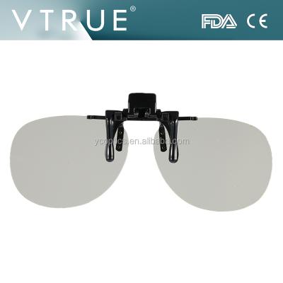 China Watching Movies Thickness Circular Polarized 3d Glasses Removable 3d Glasses For Cinema for sale