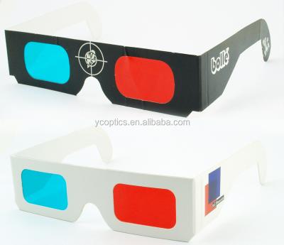 China 3d 3D Glasses For Gift , 2*250g Red Cyan Watching Movies Paper Factory Price With Reliable After-sale Service for sale