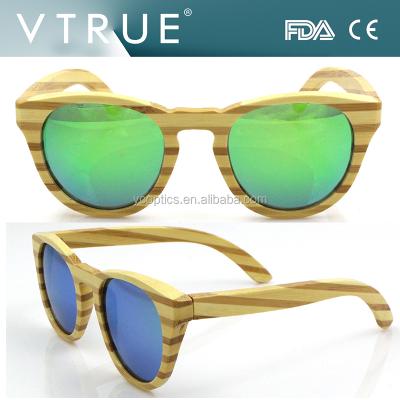 China Fashion Eyewear Eyewear Eyewear Design Custom Made Bamboo Wooden UV400 Sun Glasses, Skateboard Polarized Sunglass for sale