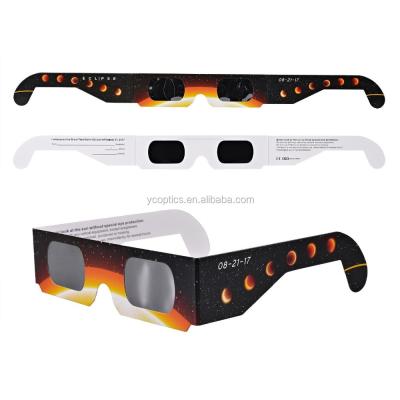 China USA Movie 2021 Event Solar Eclipse Solar Eclipse Viewing Paper Glasses Best Quality Whole Fast Shipping In Stock Wholesale for sale