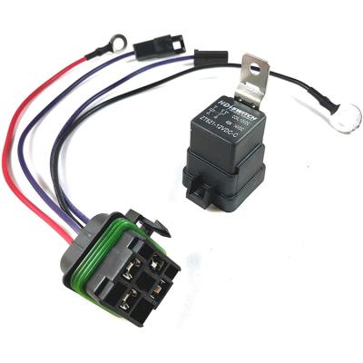 China Updated Waterproof Relay Kit Wire Harness For Relace John Deere Automotive Relay HD Switch Starter AM107421 for sale