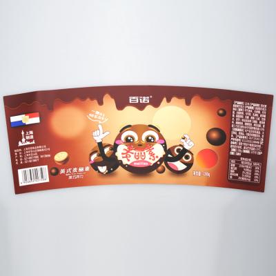 China Waterproof Custom Food Grade PP Waterproof In Mold Label In Mold Label Iml for sale