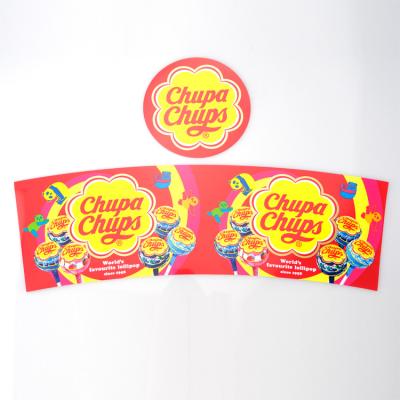 China Custom Sticker Waterproof In Mold Label Iml PP Waterproof In Mold Label Candy Box for sale