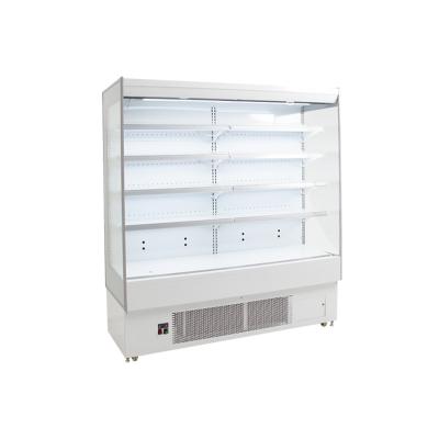 China Single-temperature Custom Multi Deck Commercial Open Chiller Supermarket for sale