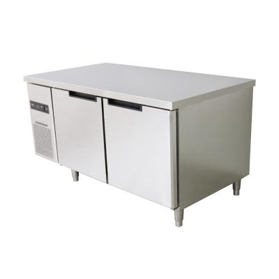 China Wholesale Single-Temperature Kitchen Restaurant Stainless Steel Prep Tables Refrigerator Stainless Steel for sale