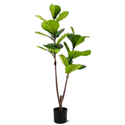 China Factory Direct Selling Plastic Artificial Bonsai Plants Green Plant Banyan Tree Supply Artificial Bonsai Artificial Plant Supply for sale