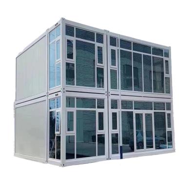 China Flat Pack Modern Living Fully Furnished One Perfab Tiny Bedroom Portable House Mobile Luxury Glass Building Kits Container House for sale