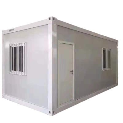 China Modern Custom Simple Flat Pack Container Housing Price Office 20ft Office Security Container for sale