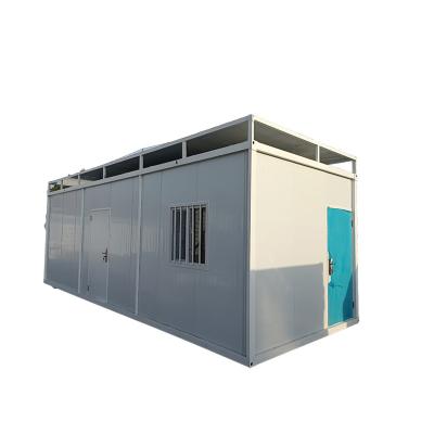 China 20ft 40ft Modern High Quality Flat Pack Container Homes / Container House For Bathroom for sale