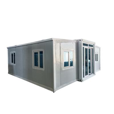 China Prefab 20ft Modern Luxury Expandable Container Homes Movable Living Container Houses Ready Made Living Container Houses for sale