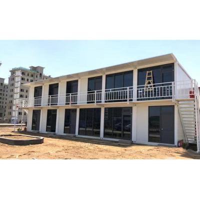 China 20feet 160square Modern Prefab House K House 40ft Flat Pack Office Building Luxury Insulated Prefab Container Home for sale