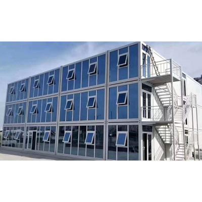 China 20ft Container Site Prefab 40ft Modular Office Cabin Container Modern Luxury Living Building Room / 20gp Office Sandwich Panel for sale