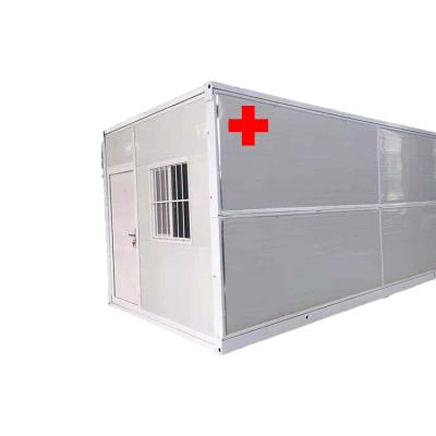 China Modern Field Hospital Use Prefabricated Modular Medical Mobile Flat Pack Hospital Container Houses for sale