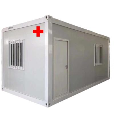 China Modern Prefab Prefab Mobile House Container Modular Portable Hospitals Cabins for sale