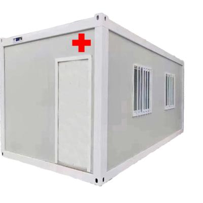 China Hospital House Cheap Container 20ft 40ft Modern Mobile Luxury Shipping Container Clinic for sale