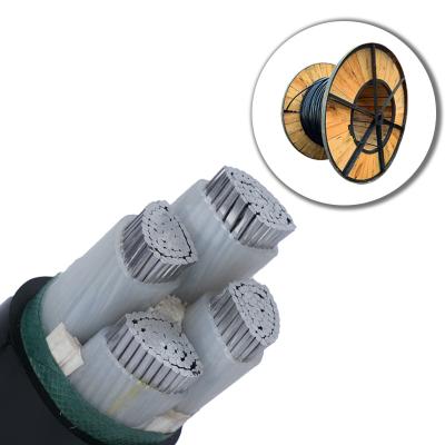 China Professional Underground Aluminum Cable Yjv Yjv22 Yjlv Yjlv22 4 Power Supplies Cores Xlpe Electric Power Control Cable for sale