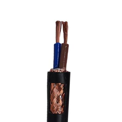 China Electrical Equipment Core RVVP Multicore Rope 0.2MM 0.3MM 0.5MM 0.75MM 1MM 1.5MM Multicore Shielded Copper Cable 2 3 4 5 2.5MM for sale