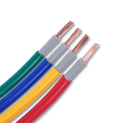 China BVVR Low Voltage 450/750V Overhead Multicore Electrical Cable Wire 2.5 4 6 10mm House Wiring Electrical Cable for sale