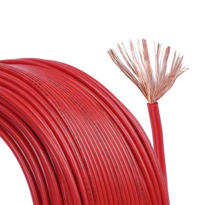 China Power factory supply construction flexible 16mm copper wire rv 2.5mm 4mm 10mm insulated electrical wire transmission for sale