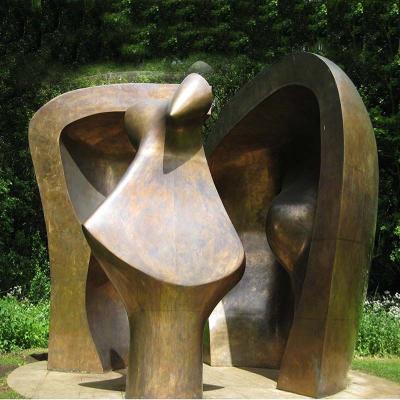 China Abstract World Bronze Sculpture by Henry Moore for sale