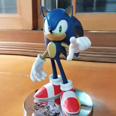 China Japan Customized 3D Printing Fiberglass Resin Sonic Hedgehog Sculpture For Sale for sale