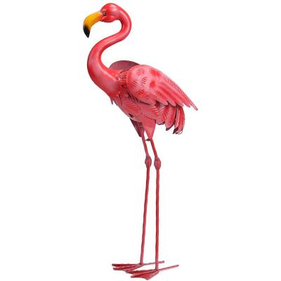 China World Customized Outdoor Decor Fiberglass Flamingo Life Size Statue for sale