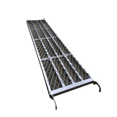 China Ringlock Scaffolds Accessories HDG Steel Plank Zinc Galvanized Formwork Steel frame scaffold for sale