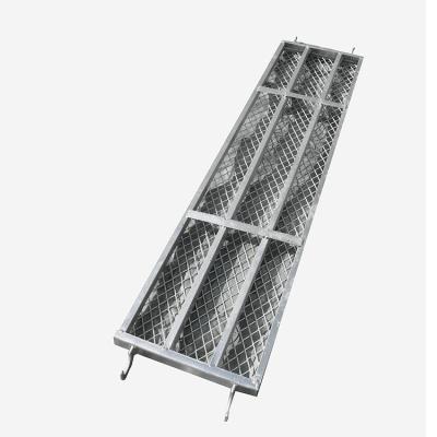 China Galvanized Scaffolding Pedal/ Walking Platform Aluminum Walk Board zu verkaufen