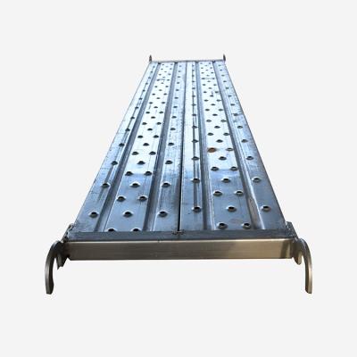 China Custom Galvanized Steel Pedal Steel Scaffolding Plank Walking Board Scaffolding Steel Plate en venta